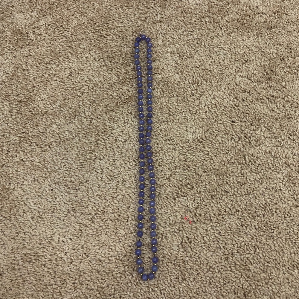 long purple necklace